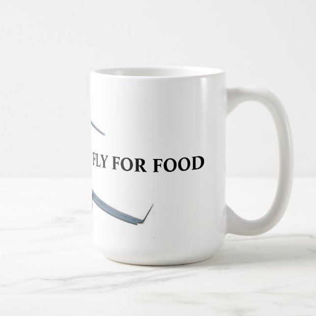 Caneca De Café Voo para a comida (Direita)