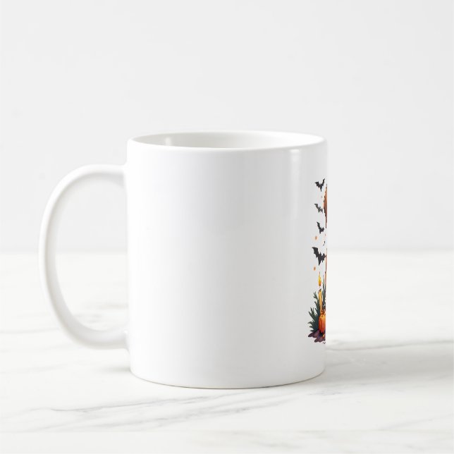 Caneca De Café Voodoo Vizsla Dog (Esquerda)