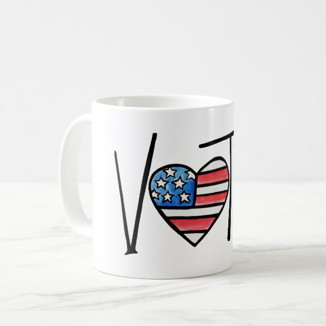 CANECA DE CAFÉ VOTAÇÃO (Frente Esquerda)