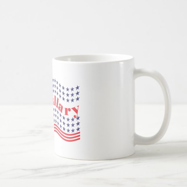 Caneca De Café votação na hillary (Direita)