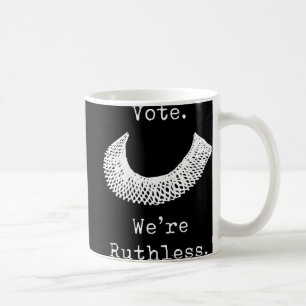 Caneca De Café Votamos Nós Somos Os Direitos Da Mulher Idiotas