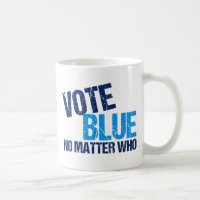 Votar Azul Não Importa Quem Partido Democrático