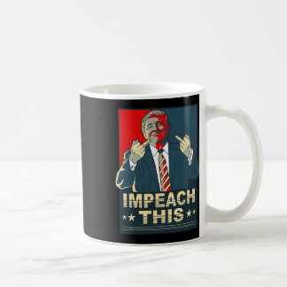 Caneca De Café Votar por impeachment deste Presidente Donald Trum