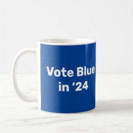Caneca De Café Vote Blue em 2024