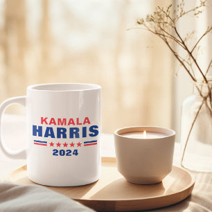 Caneca De Café Vote Kamala Harris 2024 Campanha Café Mug