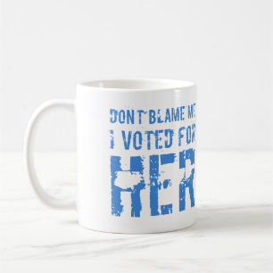 Caneca De Café Votei A Favor De Kamala Harris