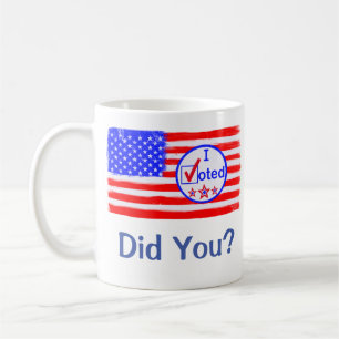 Caneca De Café "Votei, Votei?" Direitos de Voto Mug