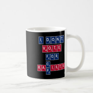 Caneca De Café Voto Azul Progressista Liberal Anti-República Igua