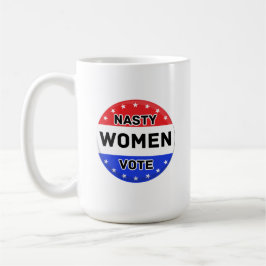 Caneca De Café Voto das mulheres desagradáveis | Presente feminis