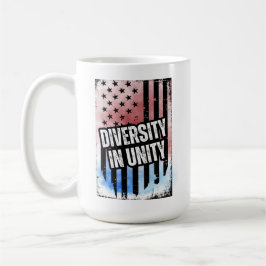 Caneca De Café Voto presidencial norte-americano sobre a diversid