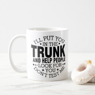 Caneca De Café Vou Colocá-Lo No Tronco