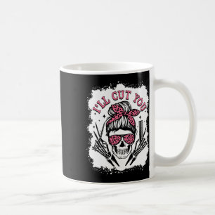 Caneca De Café Vou Cortá-Lo De Cabeça Sangrenta.