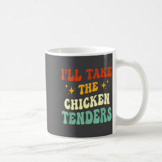 Caneca De Café Vou Pegar Os Tenders De Frango Citação Engraçada