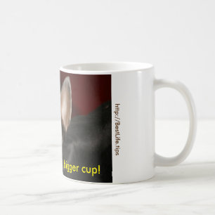 Caneca De Café Vou precisar de uma taça maior!