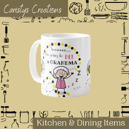 Caneca De Café Vou ser uma vovó mug