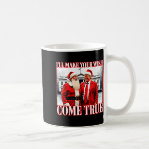 Caneca De Café Vou Tornar Seu Desejo Realidade Natal Divertido Pa