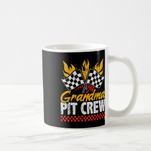 Caneca De Café Vovó Carro De Corrida De Tripulação Da Vovó Carro