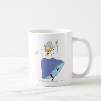 Caneca De Café Vovó Dançando - Cor