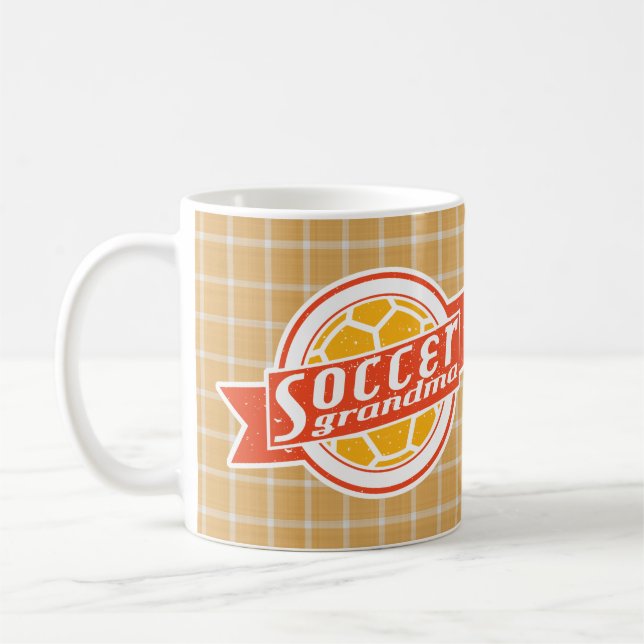Caneca De Café Vovó de futebol Mug (Esquerda)