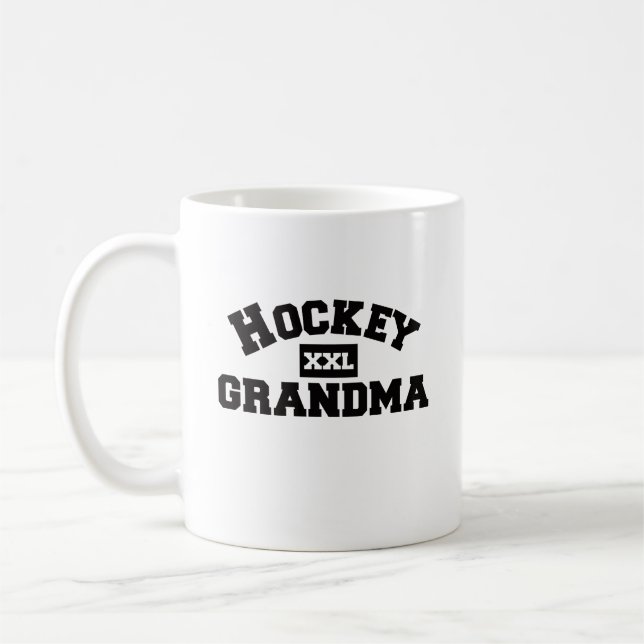 Caneca De Café Vovó de Hockey (Esquerda)