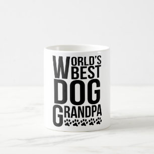 Caneca De Café Vovô do cão do mundo o melhor