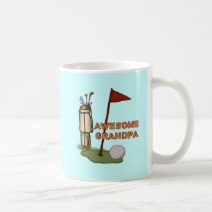 Caneca De Café Vovô Golf Incrível