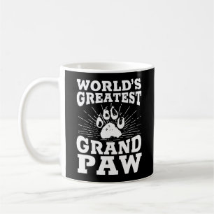 Caneca De Café Vovô Mundos Grande Cães Engraçados de Grande Vara