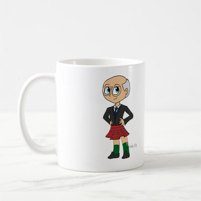 Caneca De Café Vovô o Scotsman (Esquerda)