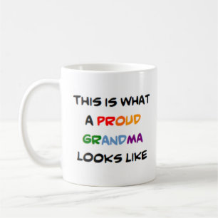 Caneca De Café vovó orgulhosa