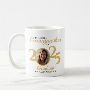 Caneca De Café Vovó orgulhosa de um Formando 2024
