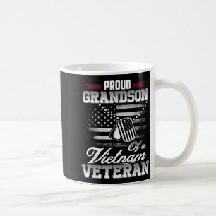 Caneca De Café Vovô Orgulhoso De Camisa Militar Vietnamita
