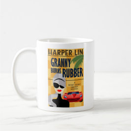 Caneca De Café Vovó queima borracha de Harper Lin Book Cobrir Mug