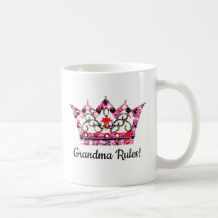 Caneca De Café Vovó Regras!