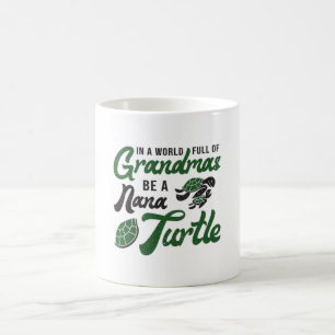 Caneca De Café Vovó Seja Uma Tartaruga Nana Tartaruga Tartarugas 