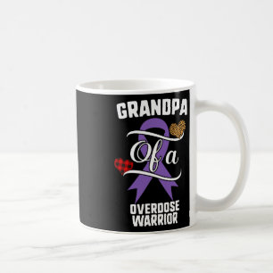 Caneca De Café Vovô Sensibilização para a overdose Leopardo Buffa