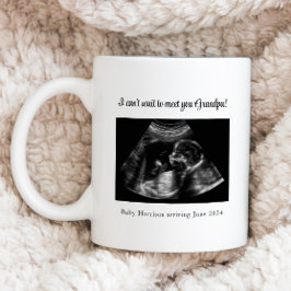 Caneca De Café Vovô será o anúncio de gravidez de Natal