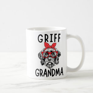 Caneca De Café Vovó Wirehaired Apontando Griffon Nana Madre