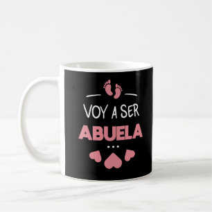 Caneca De Café Voy a ser abuela