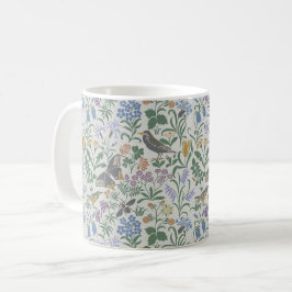 Caneca de café Voysey's Garden 2