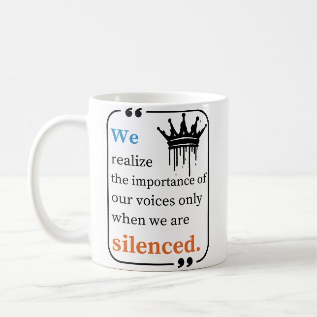 Caneca De Café Voz da Força Mug (Esquerda)