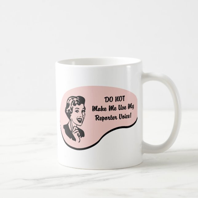 Caneca De Café Voz do repórter (Direita)