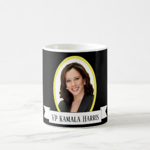 Caneca De Café VP Kamala Harris Portait