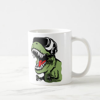 Caneca De Café VR T-rex