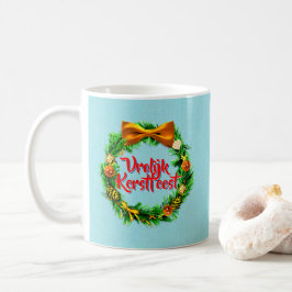 Caneca De Café Vrolijk Kerstfeest Dutch Feliz Natal