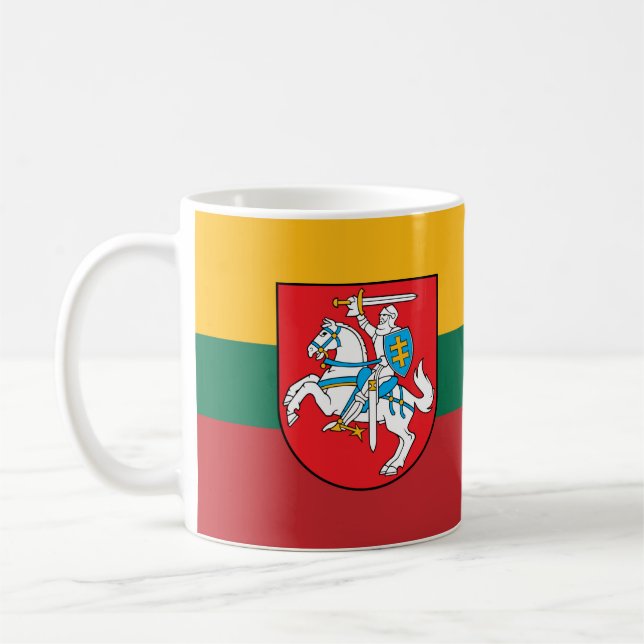 Caneca De Café Vytis lituano (Esquerda)