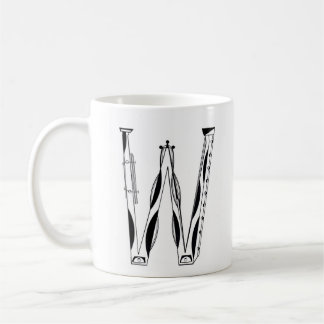 Caneca De Café "W" Café Mug