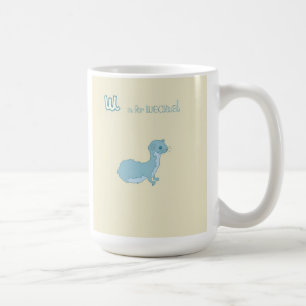 Caneca De Café W é para a doninhas