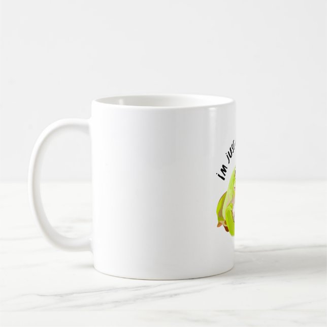 Caneca De Café W é para Sapo de Árvore Branca (Esquerda)