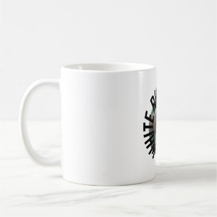 Caneca De Café W é para White Rhino Keeper
