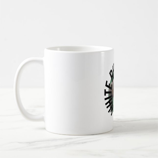 Caneca De Café W é para White Rhino Keeper (Esquerda)